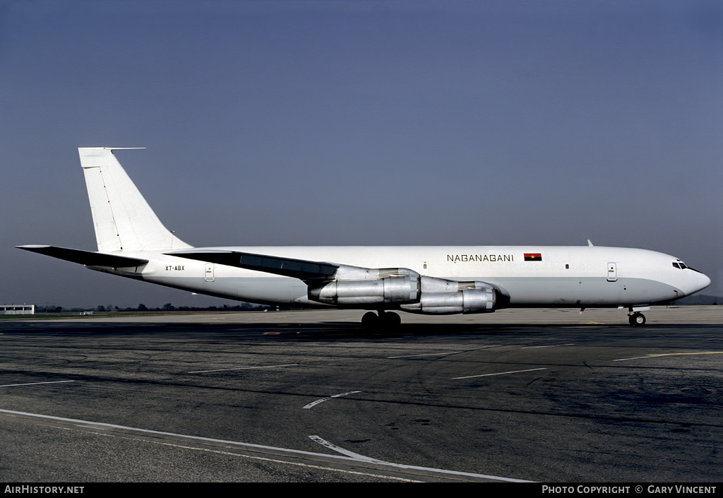 Aircraft Photo of XT-ABX | Boeing 707-336C | Naganagani | AirHistory.net #460607