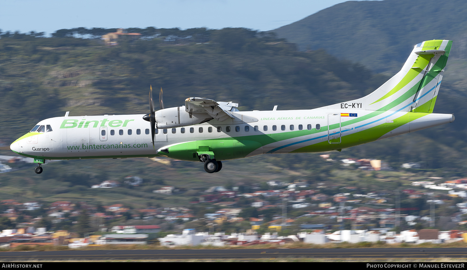 Aircraft Photo of EC-KYI | ATR ATR-72-500 (ATR-72-212A) | Binter Canarias | AirHistory.net #460612