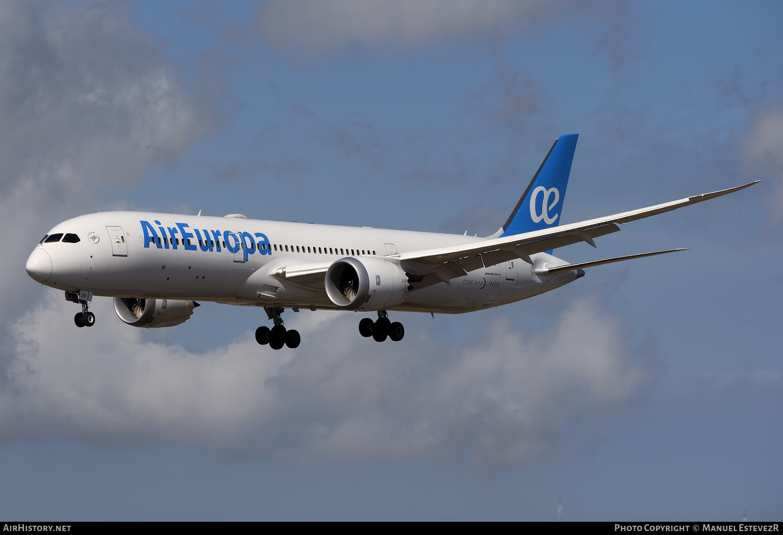 Aircraft Photo of EC-NGS | Boeing 787-9 Dreamliner | Air Europa | AirHistory.net #460615