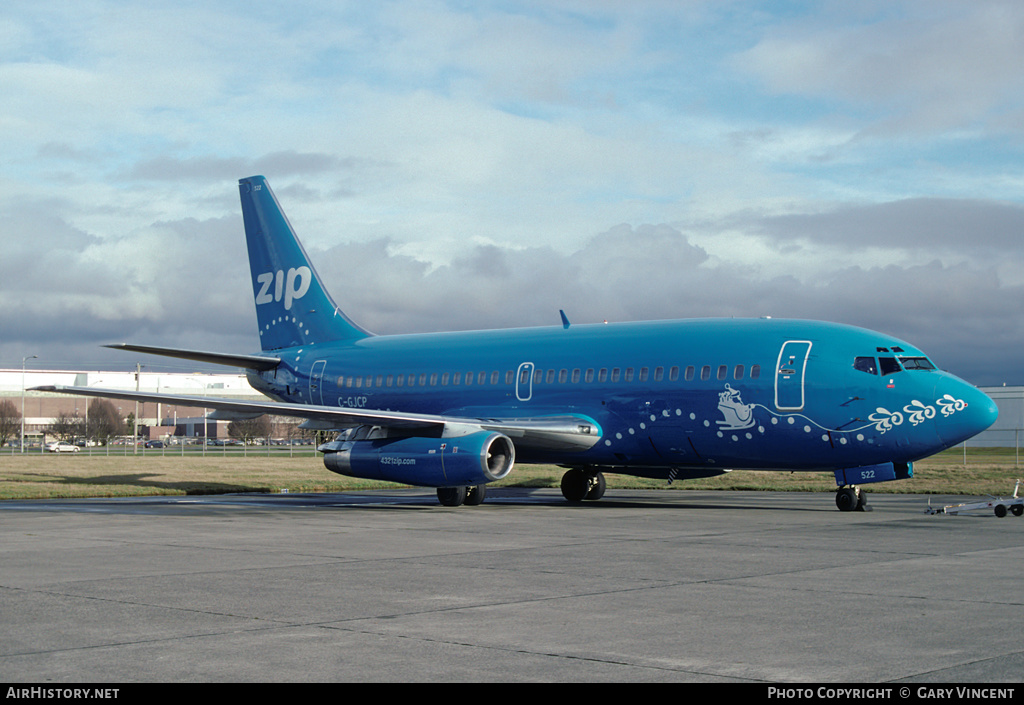 Aircraft Photo of C-GJCP | Boeing 737-217/Adv | Zip Air | AirHistory.net #460616