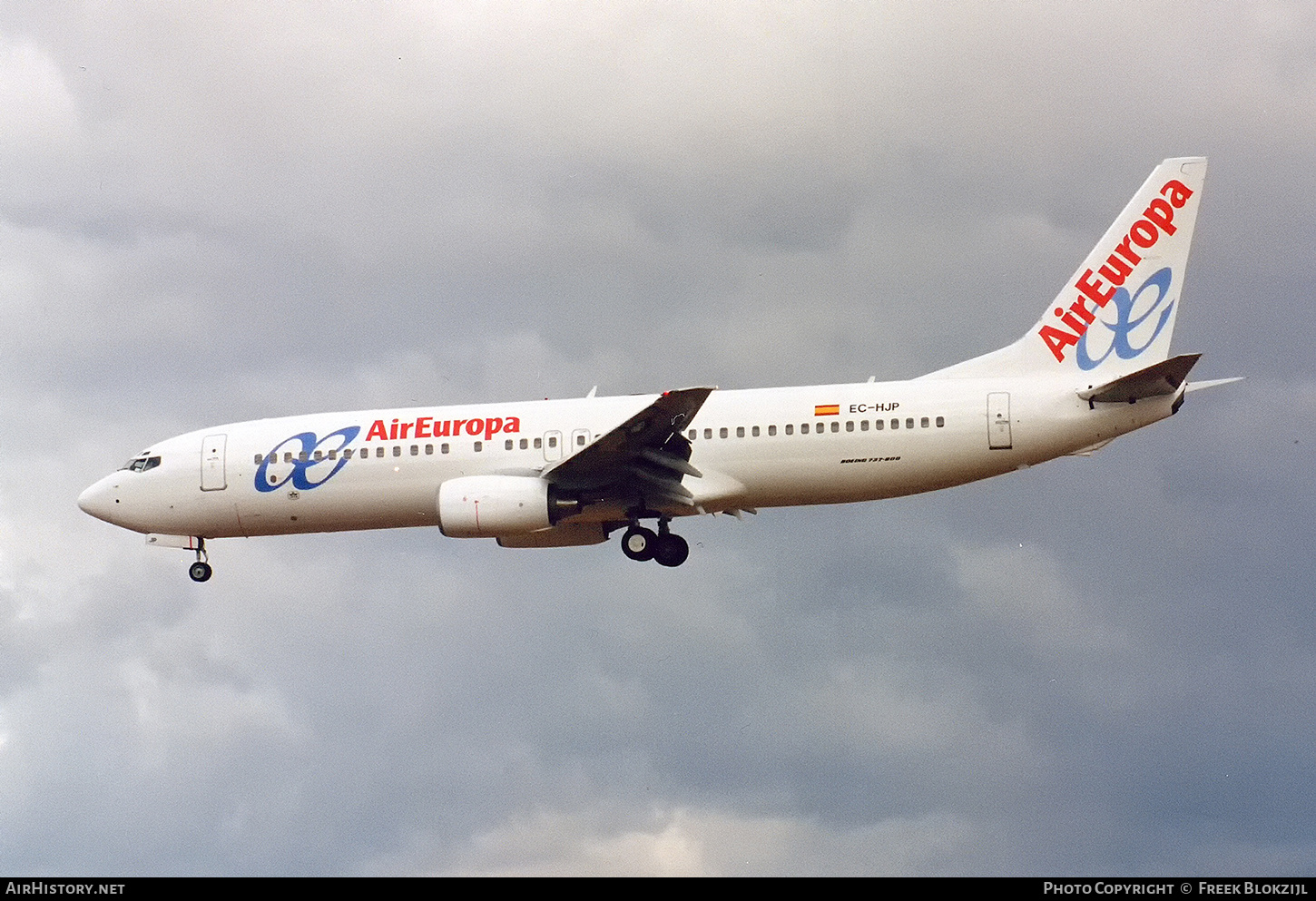 Aircraft Photo of EC-HJP | Boeing 737-85P | Air Europa | AirHistory.net #460621