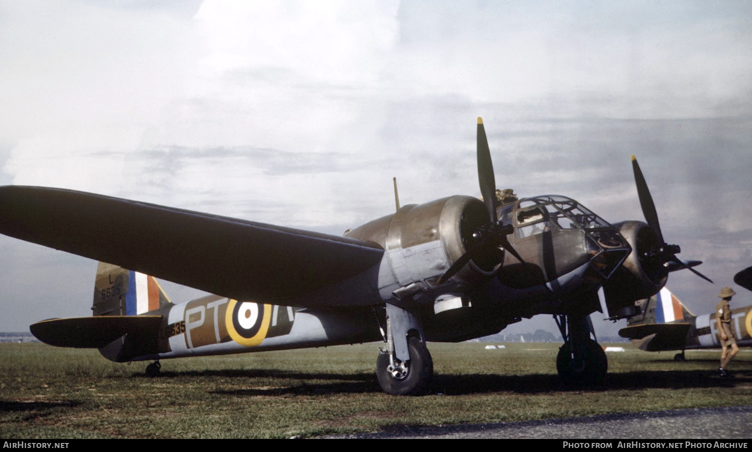 Aircraft Photo of L6635 | Bristol 142M Blenheim Mk1F | UK - Air Force | AirHistory.net #460635