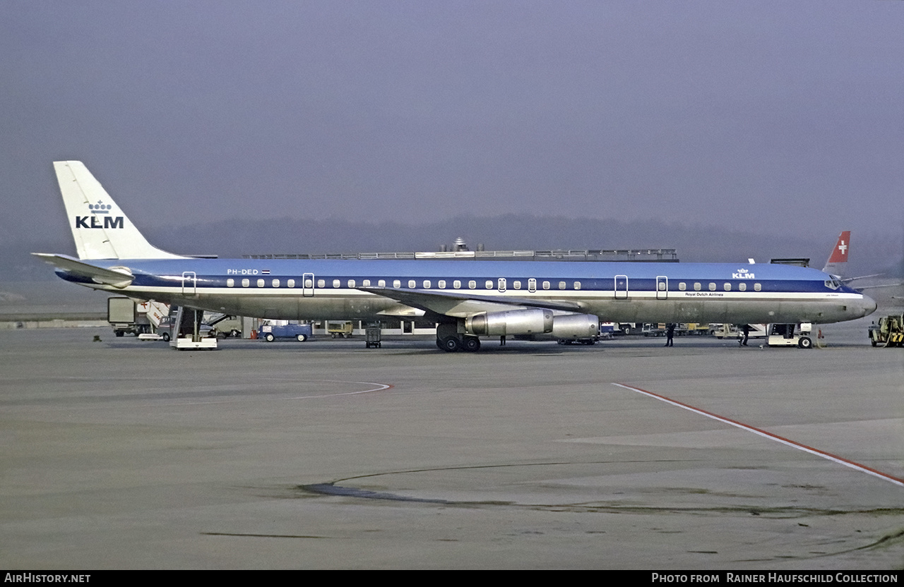 Aircraft Photo of PH-DED | McDonnell Douglas DC-8-63 | KLM - Royal Dutch Airlines | AirHistory.net #460650