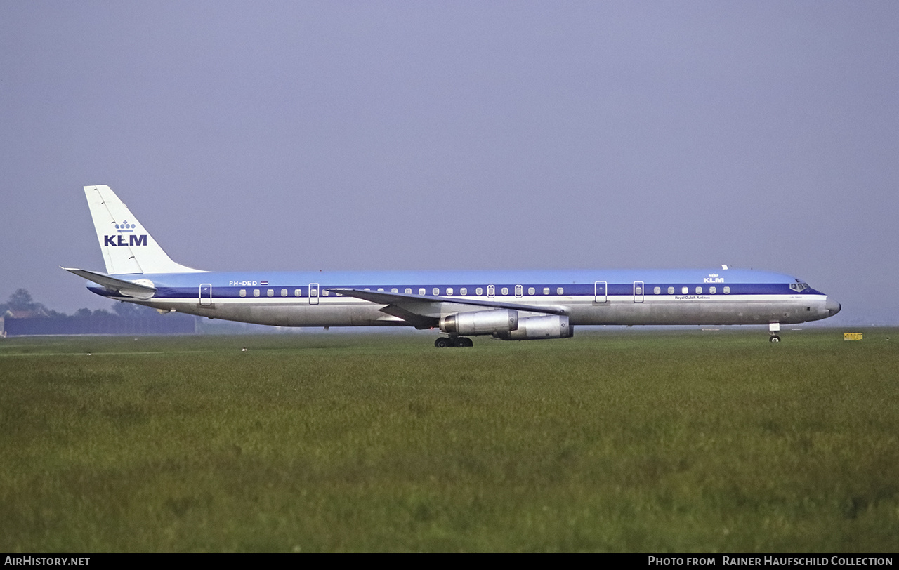 Aircraft Photo of PH-DED | McDonnell Douglas DC-8-63 | KLM - Royal Dutch Airlines | AirHistory.net #460651