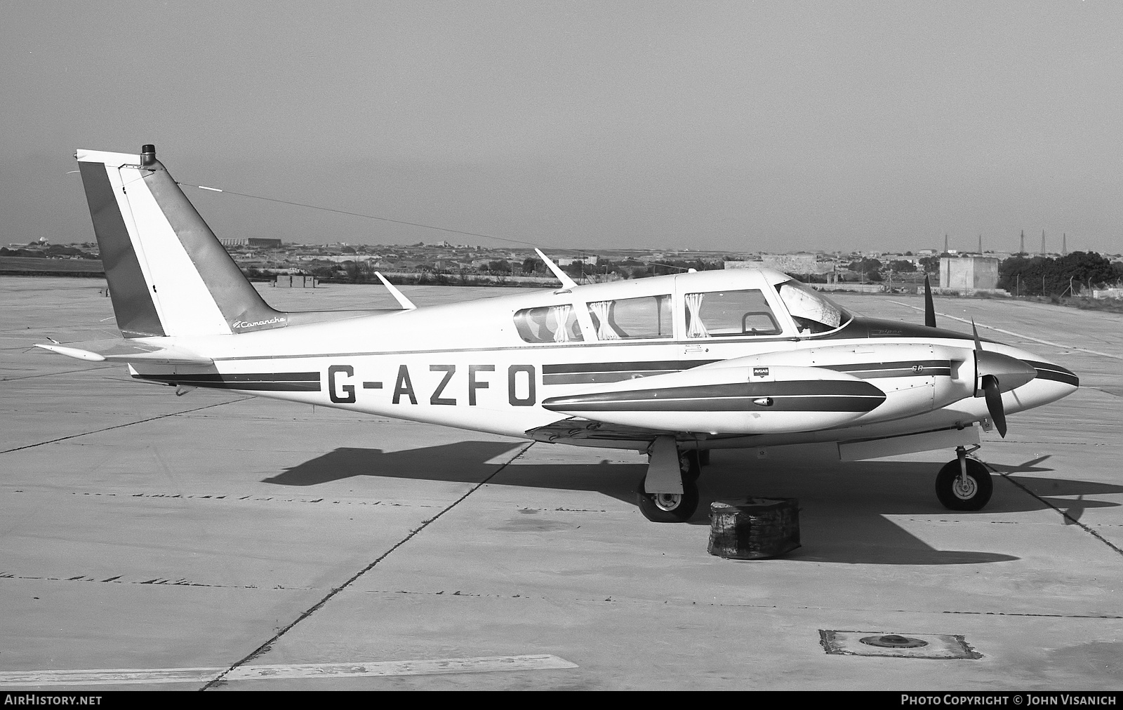 Aircraft Photo of G-AZFO | Piper PA-30-160 Twin Comanche C | AirHistory.net #460670