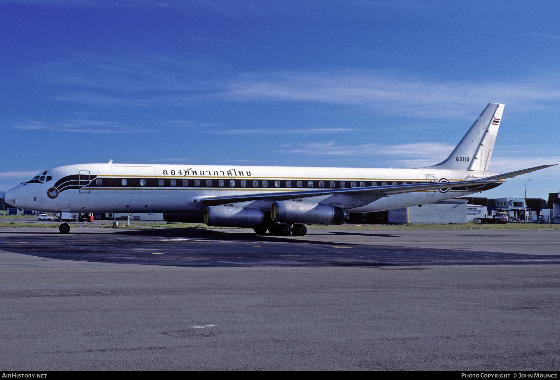 Aircraft Photo of L.10-2/28 / 60110 | McDonnell Douglas DC-8-62CF | Thailand - Air Force | AirHistory.net #460689