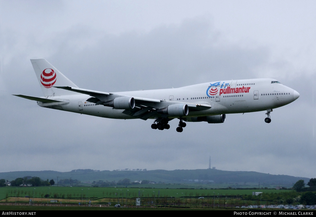 Aircraft Photo of EC-IOO | Boeing 747-341 | Pullmantur Air | Air Pullmantur | AirHistory.net #460700