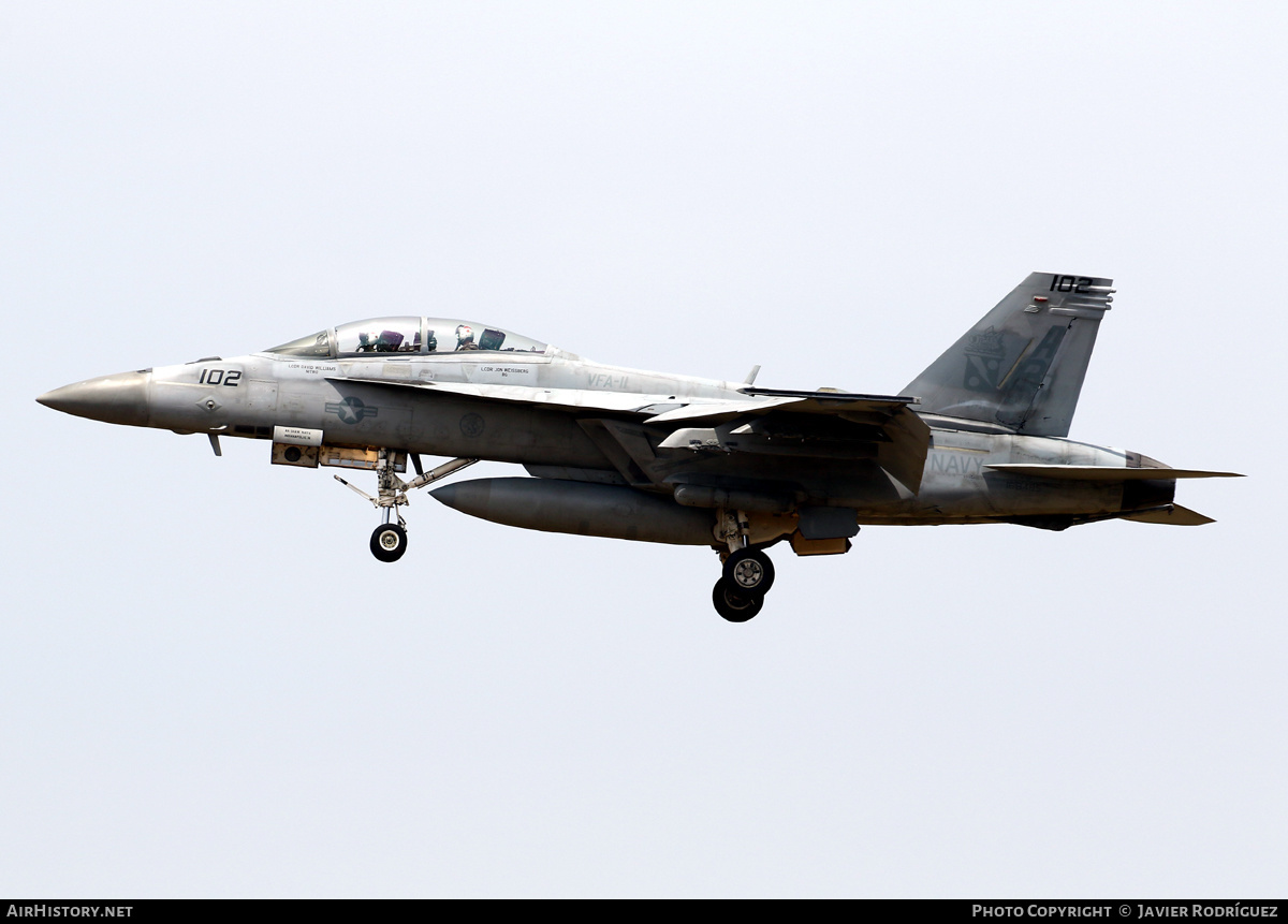 Aircraft Photo of 166636 / AB-102 | Boeing F/A-18F Super Hornet | USA - Navy | AirHistory.net #460788