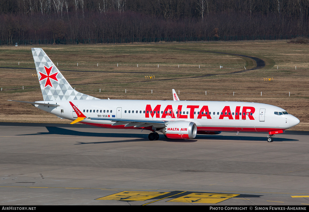 Aircraft Photo of 9H-VUA | Boeing 737-8200 Max 200 | Malta Air | AirHistory.net #460795