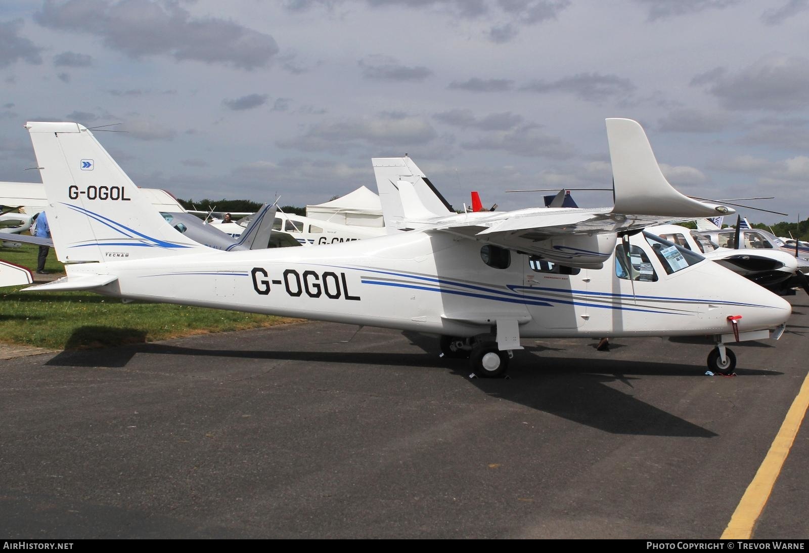 Aircraft Photo of G-OGOL | Tecnam P-2006T | AirHistory.net #460806
