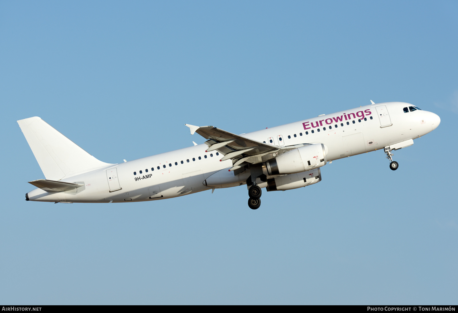 Aircraft Photo of 9H-AMP | Airbus A320-212 | Eurowings | AirHistory.net #460808