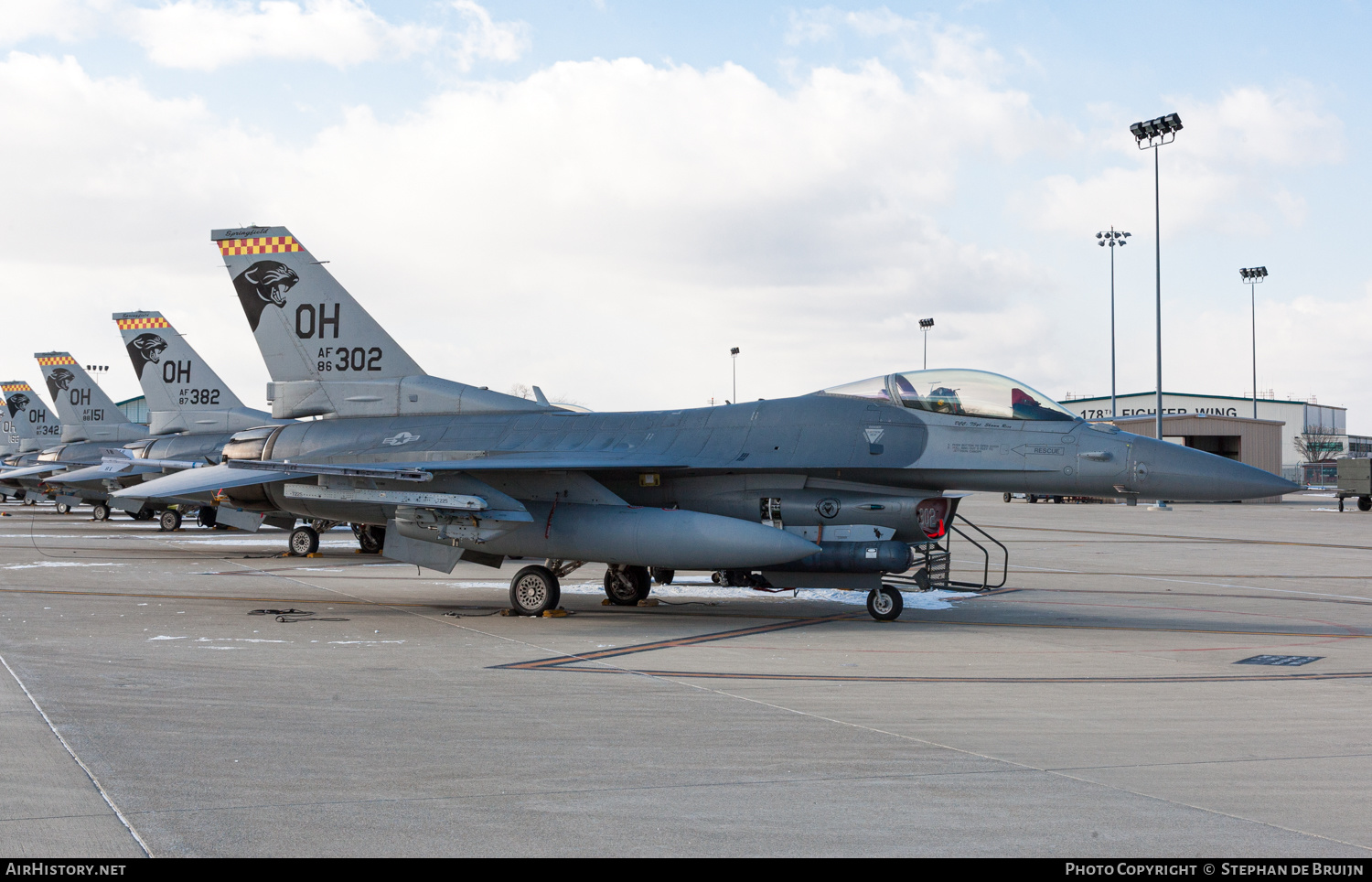 Aircraft Photo of 86-0302 / AF86-302 | General Dynamics F-16C Fighting Falcon | USA - Air Force | AirHistory.net #460815