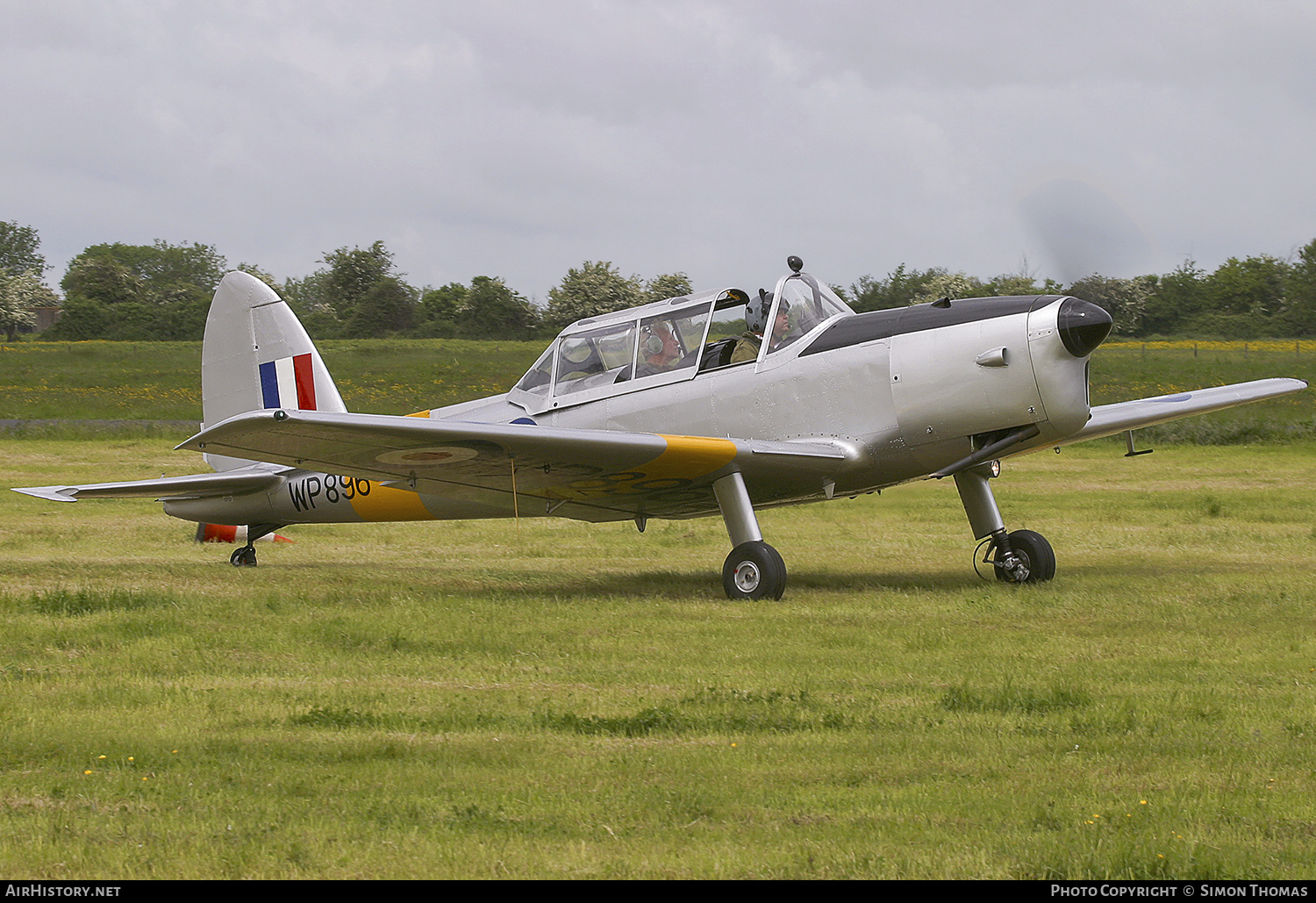 Aircraft Photo of G-BWVY / WP896 | De Havilland DHC-1 Chipmunk 22 | UK - Air Force | AirHistory.net #460829