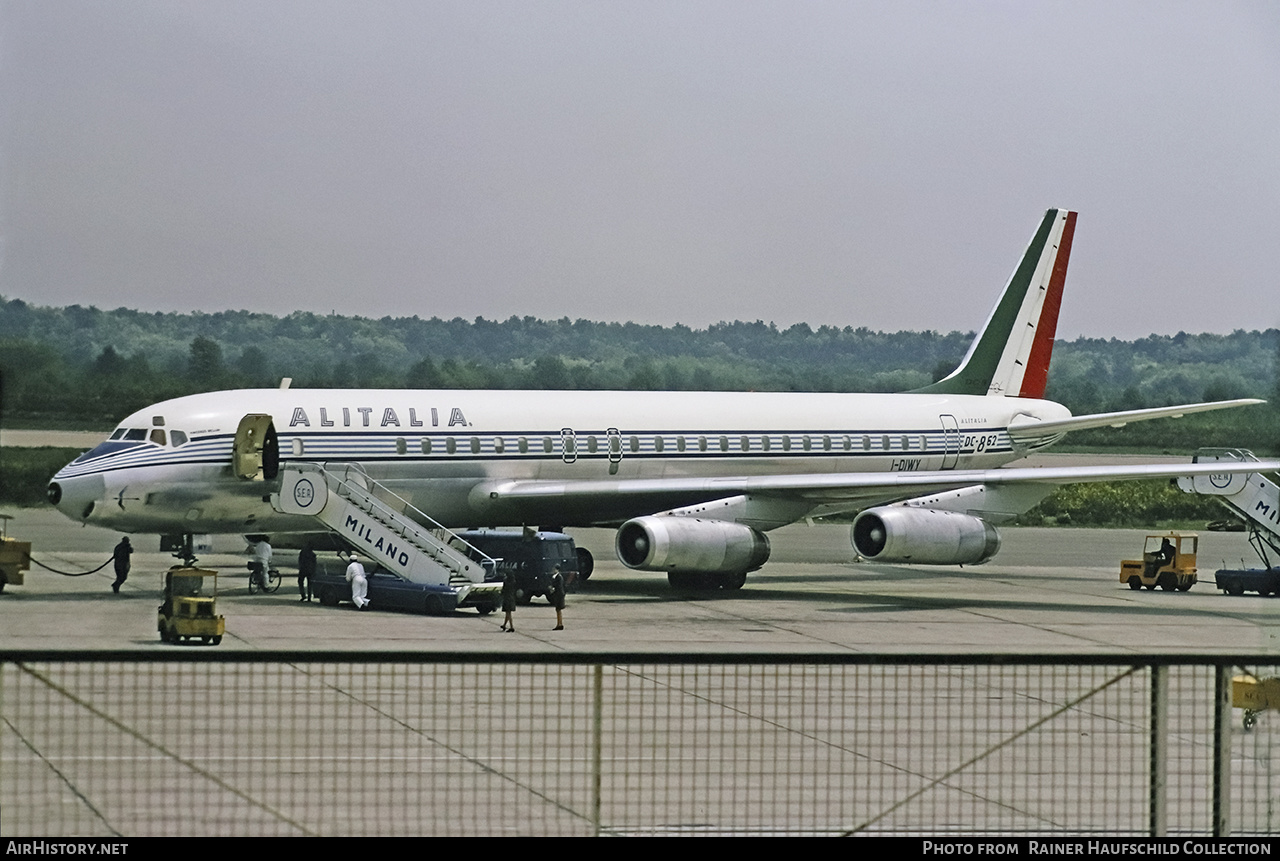 Aircraft Photo of I-DIWY | McDonnell Douglas DC-8-62H | Alitalia | AirHistory.net #460837