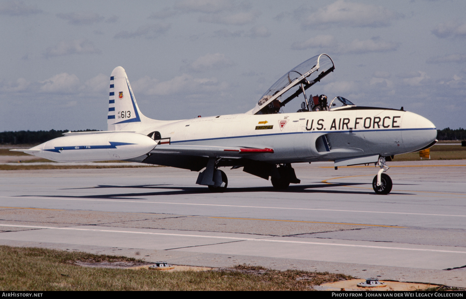 Aircraft Photo of 58-0613 / AF58-613 | Lockheed T-33A | USA - Air Force | AirHistory.net #460842