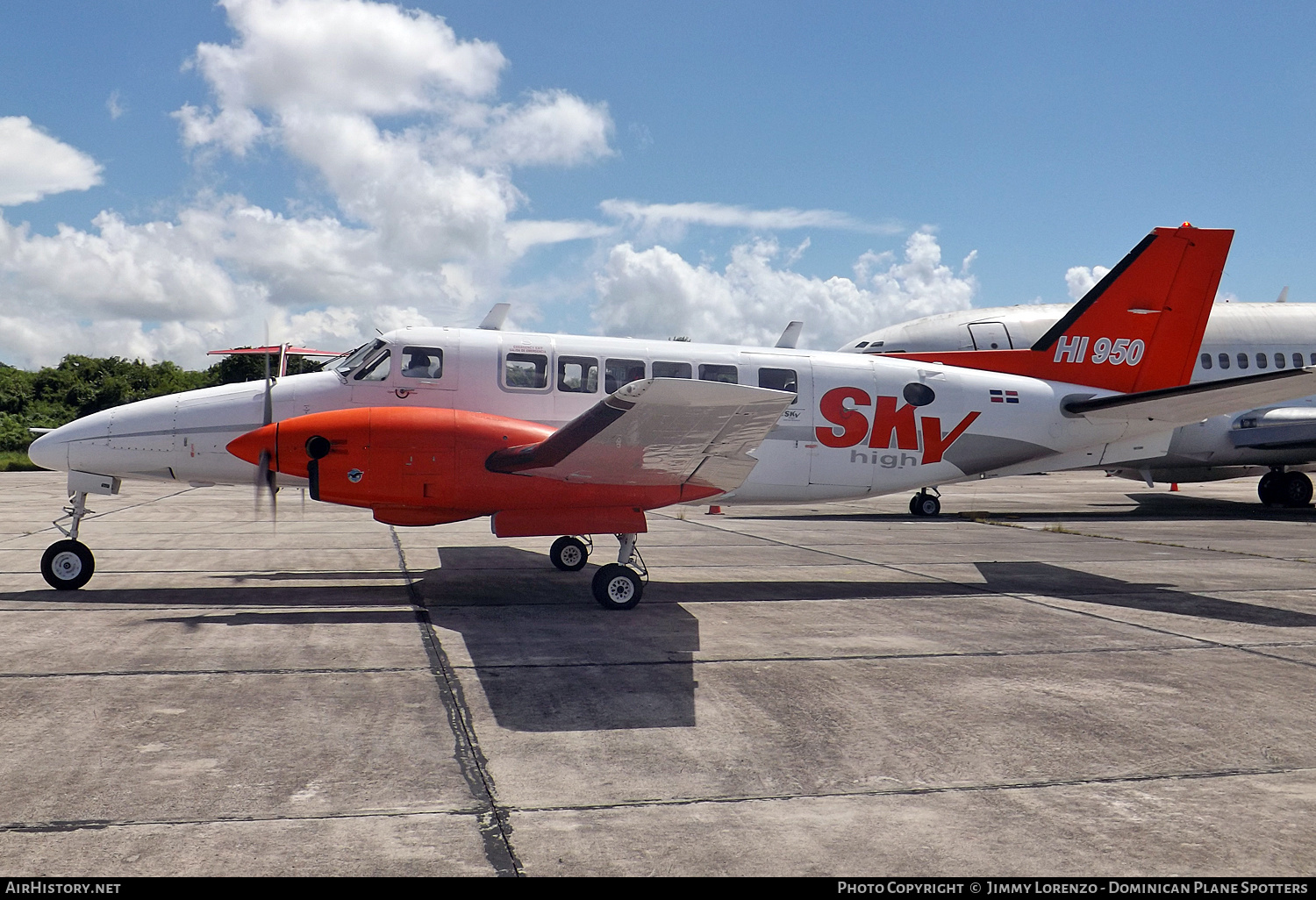 Aircraft Photo of HI950 | Beech 99 Airliner | Sky High Aviation | AirHistory.net #460852