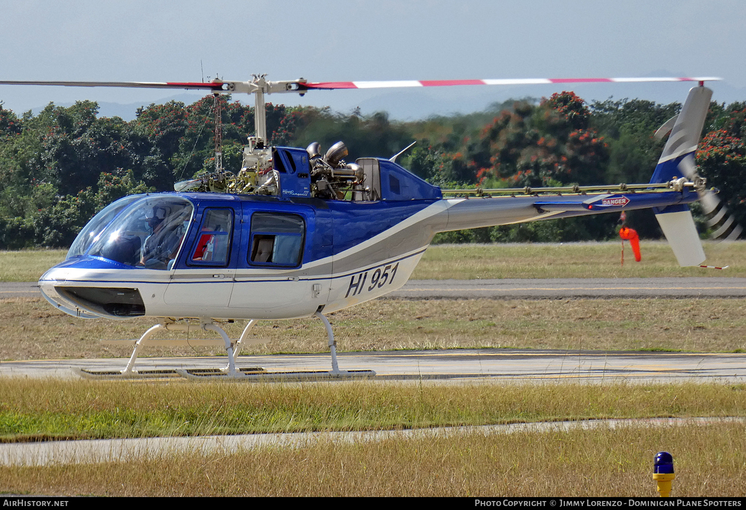 Aircraft Photo of HI951 | Bell 206B-3 JetRanger III | AirHistory.net #460853