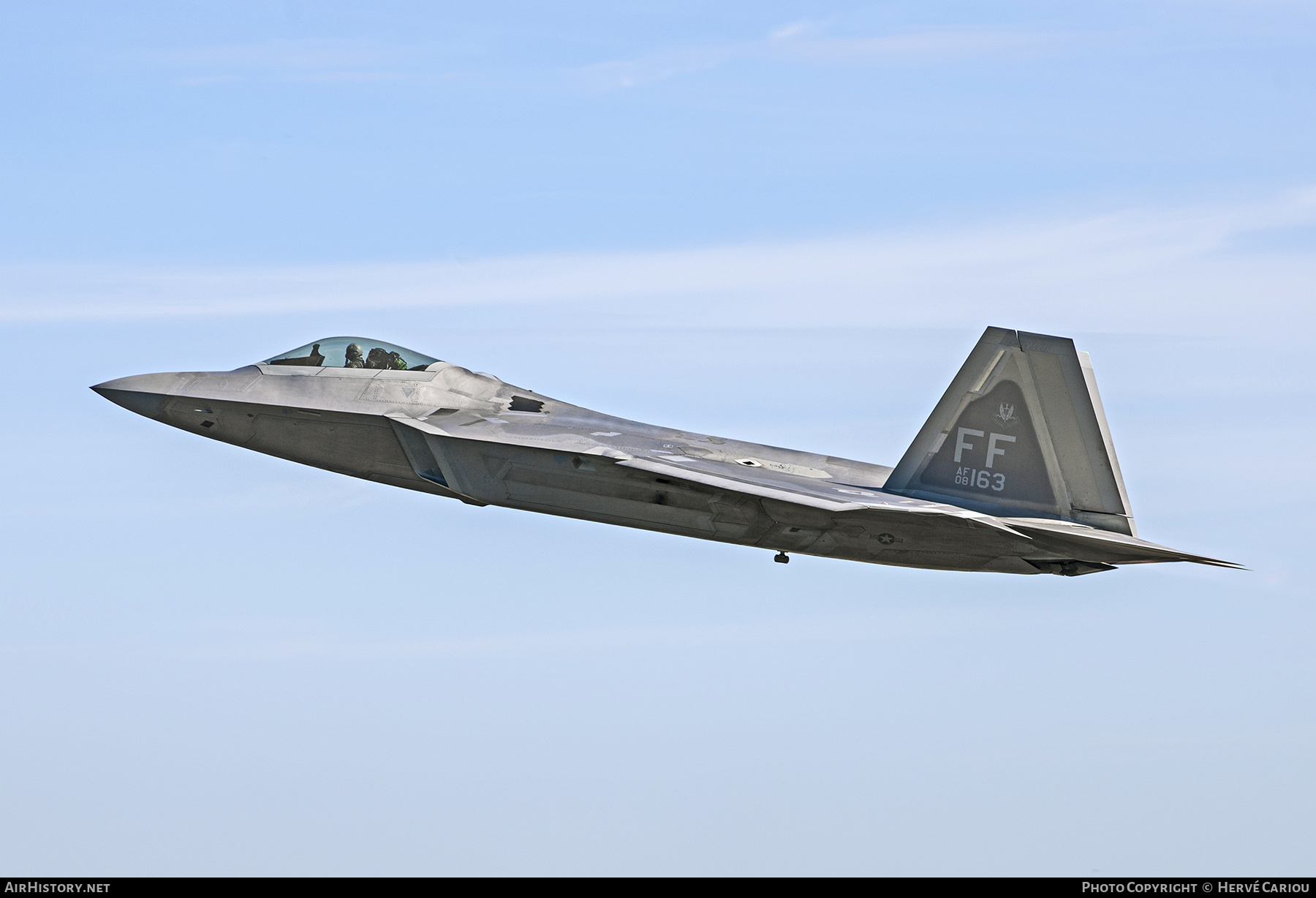 Aircraft Photo of 08-4163 | Lockheed Martin F-22A Raptor | USA - Air Force | AirHistory.net #460864