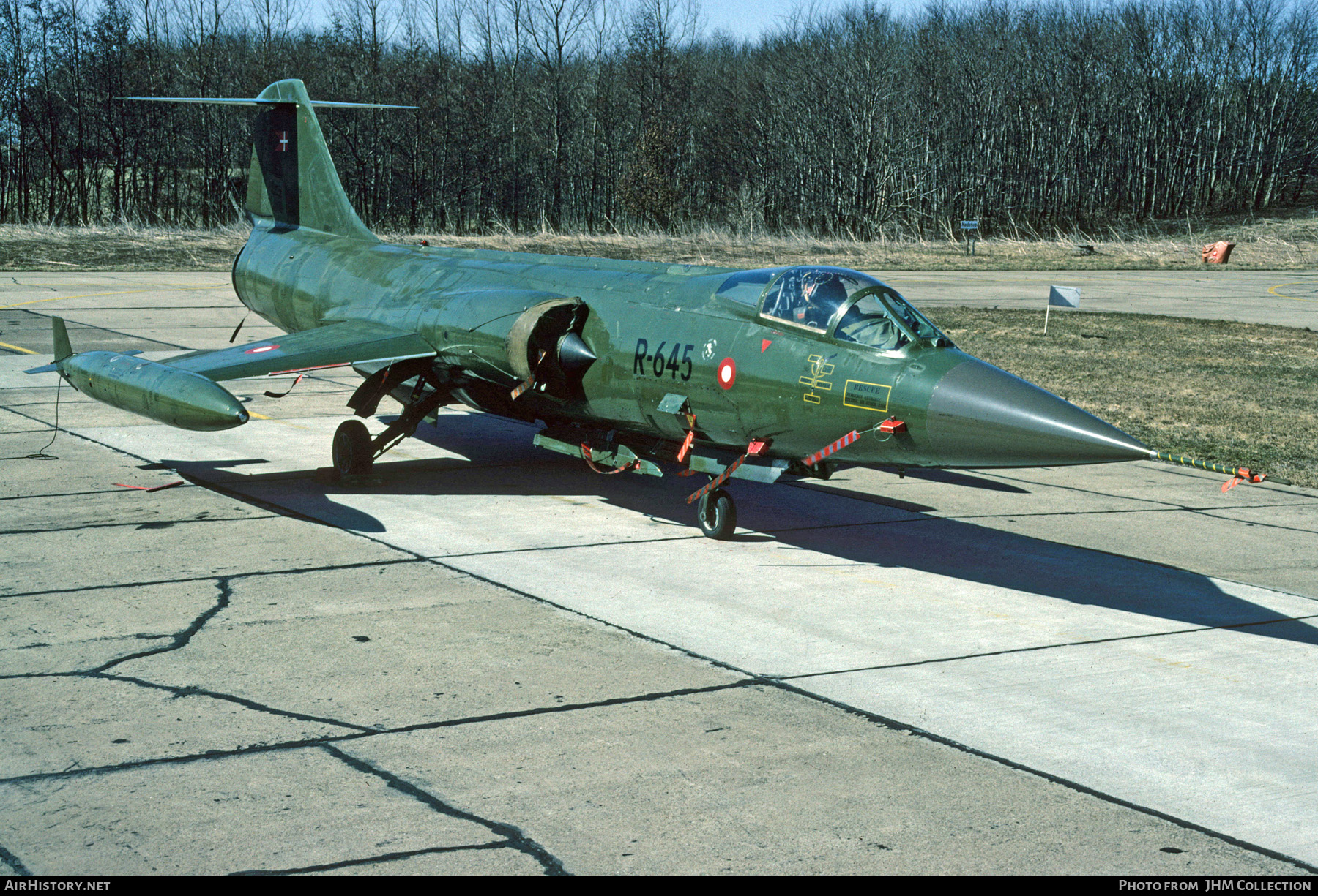 Aircraft Photo of R-645 | Lockheed F-104G Starfighter | Denmark - Air Force | AirHistory.net #460888