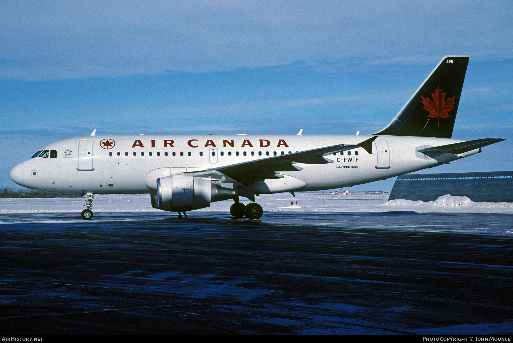Aircraft Photo of C-FWTF | Airbus A319-112 | Air Canada | AirHistory.net #460910