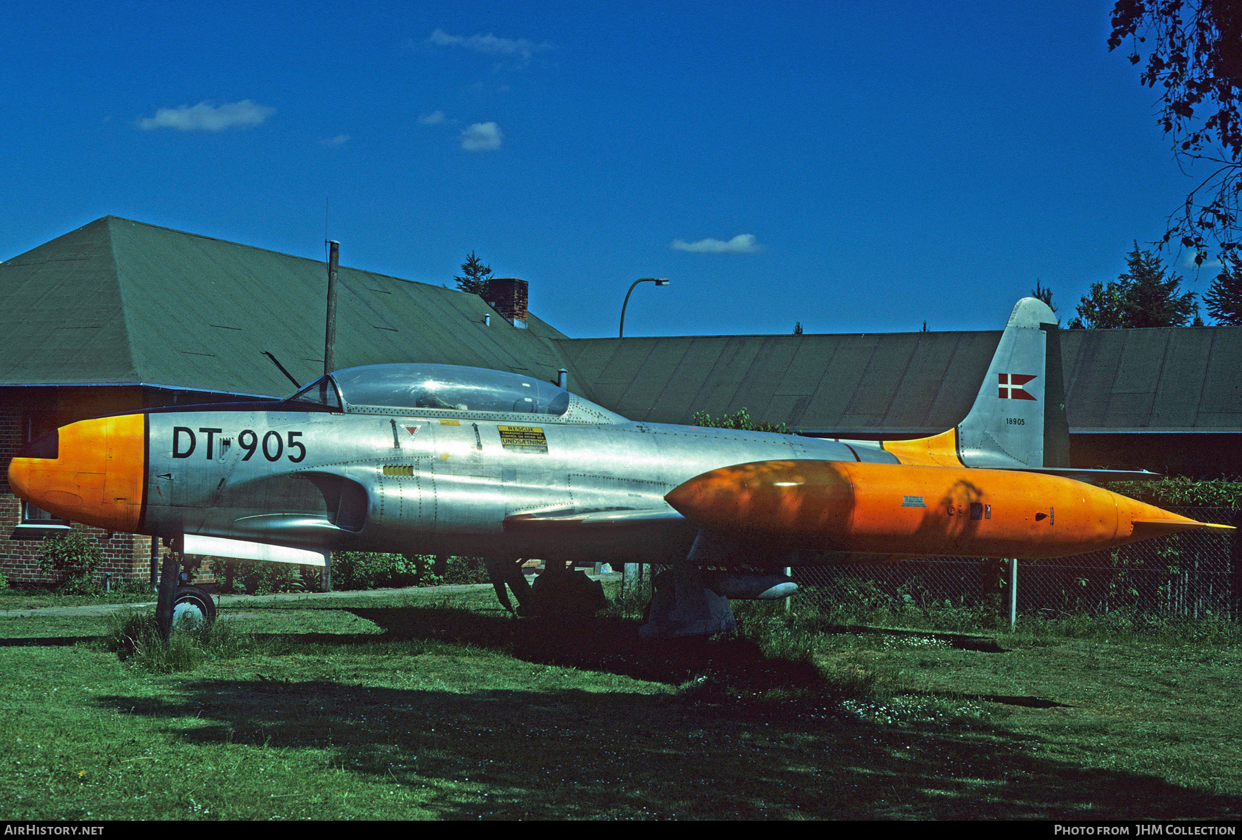 Aircraft Photo of DT-905 / 18905 | Lockheed T-33A | Denmark - Air Force | AirHistory.net #460922