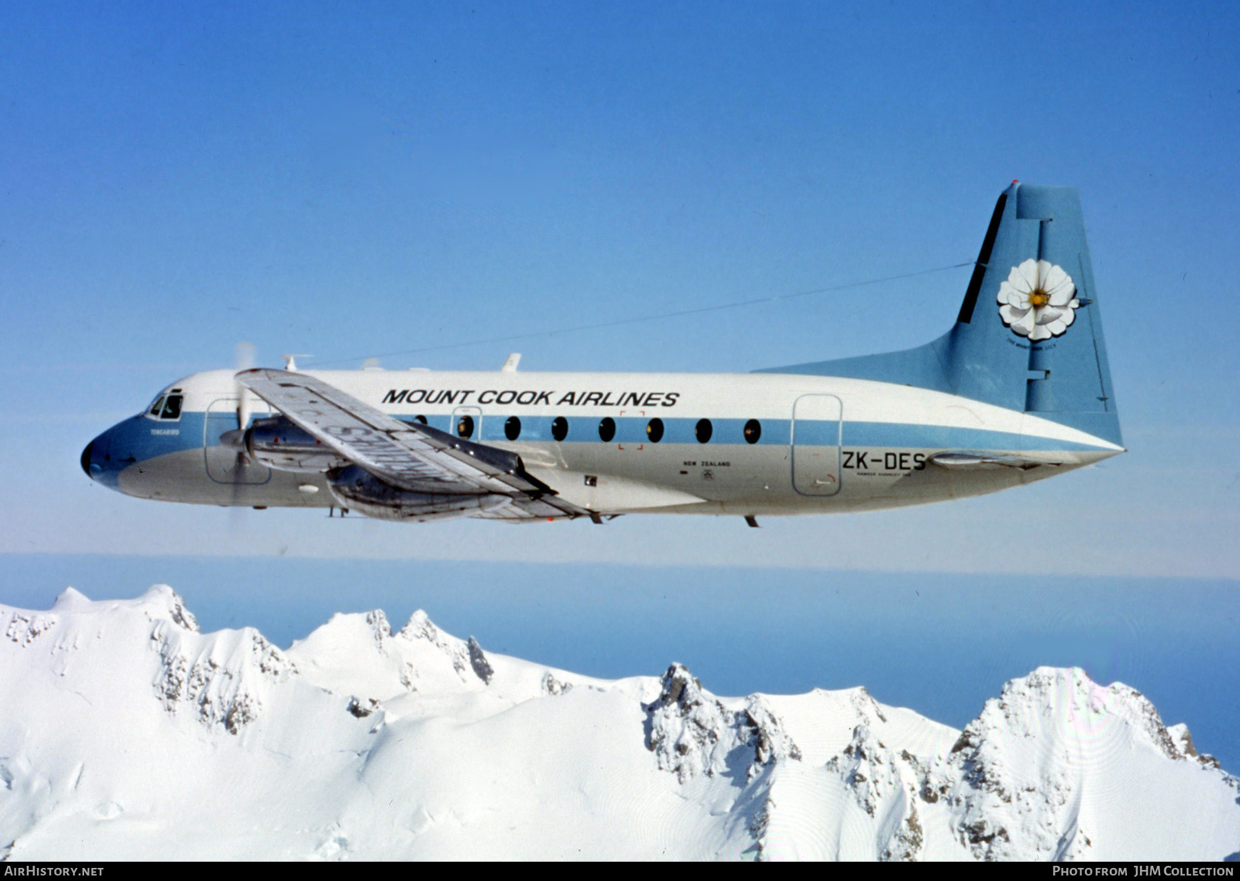 Aircraft Photo of ZK-DES | Hawker Siddeley HS-748 Srs2A/242 | Mount Cook Airlines | AirHistory.net #460927