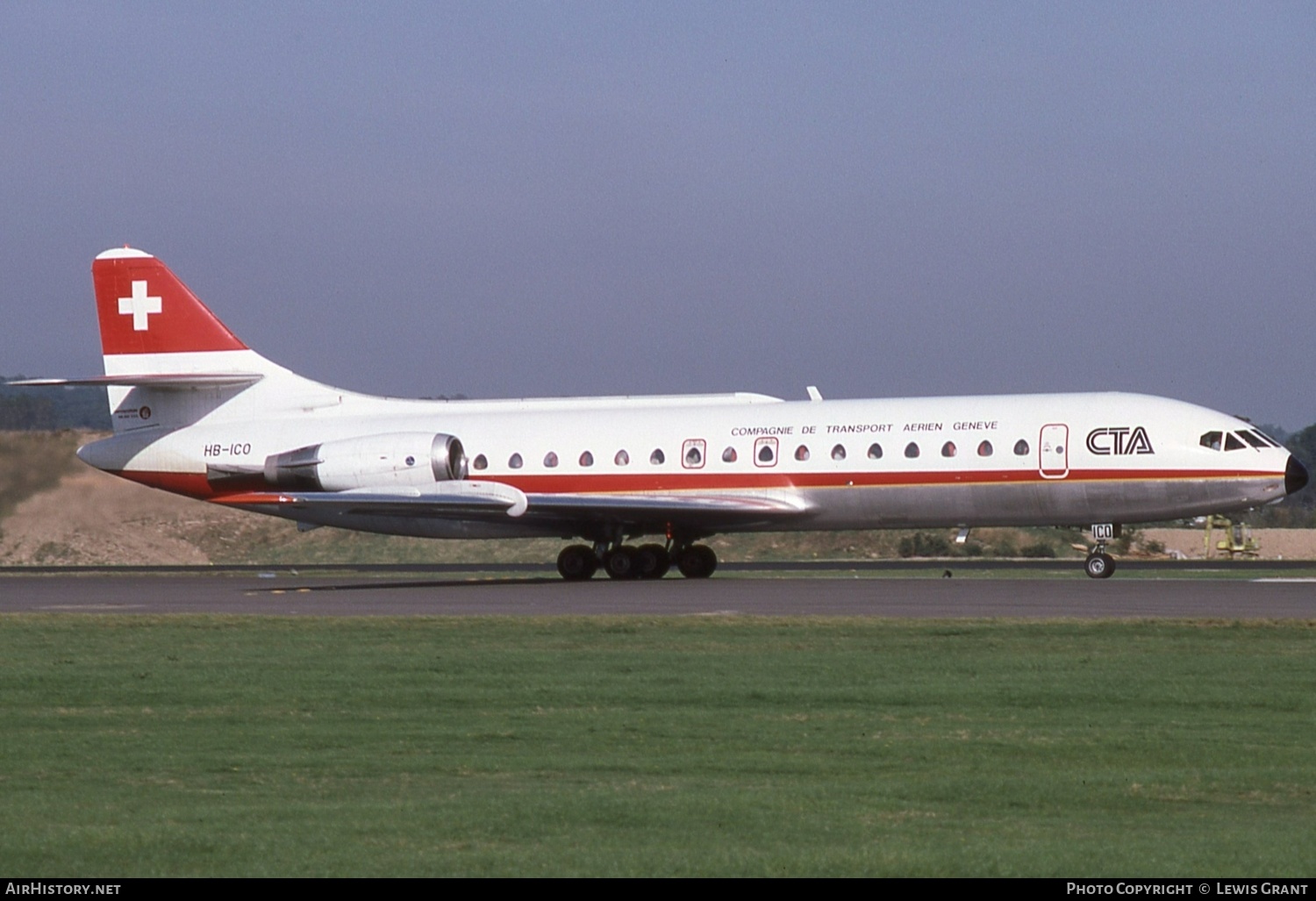 Aircraft Photo of HB-ICO | Sud SE-210 Caravelle 10B1R | CTA - Compagnie de Transport Aérien | AirHistory.net #460931