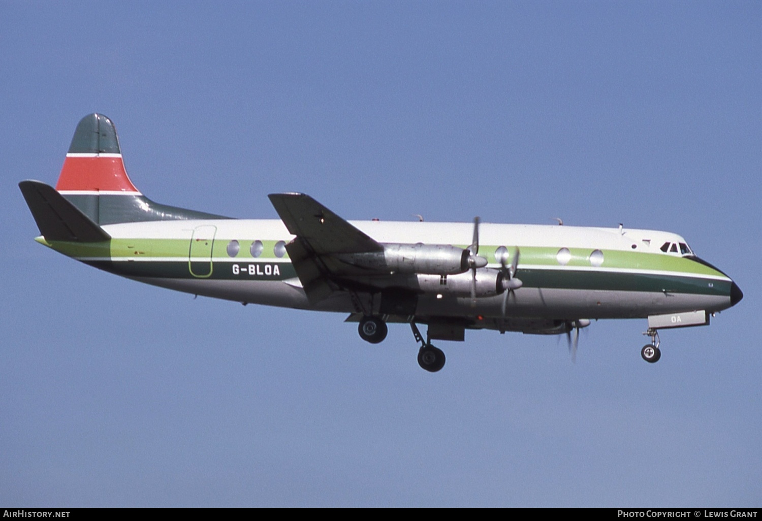 Aircraft Photo of G-BLOA | Vickers 806 Viscount | AirHistory.net #460936