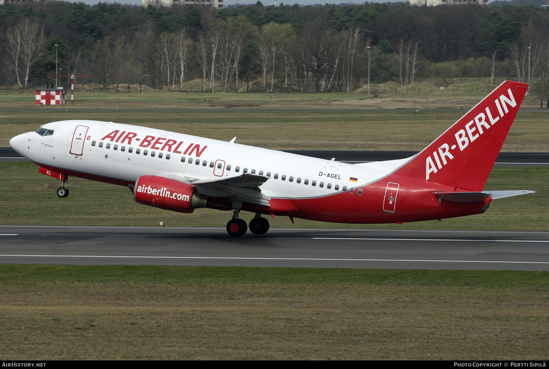 Aircraft Photo of D-AGEL | Boeing 737-75B | Air Berlin | AirHistory.net #460951