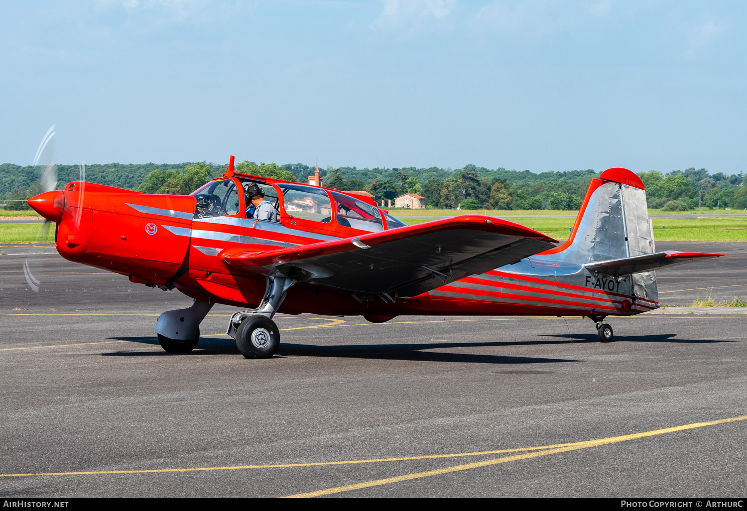 Aircraft Photo of F-AYOT | Morane-Saulnier MS-733 Alcyon | AirHistory.net #460967