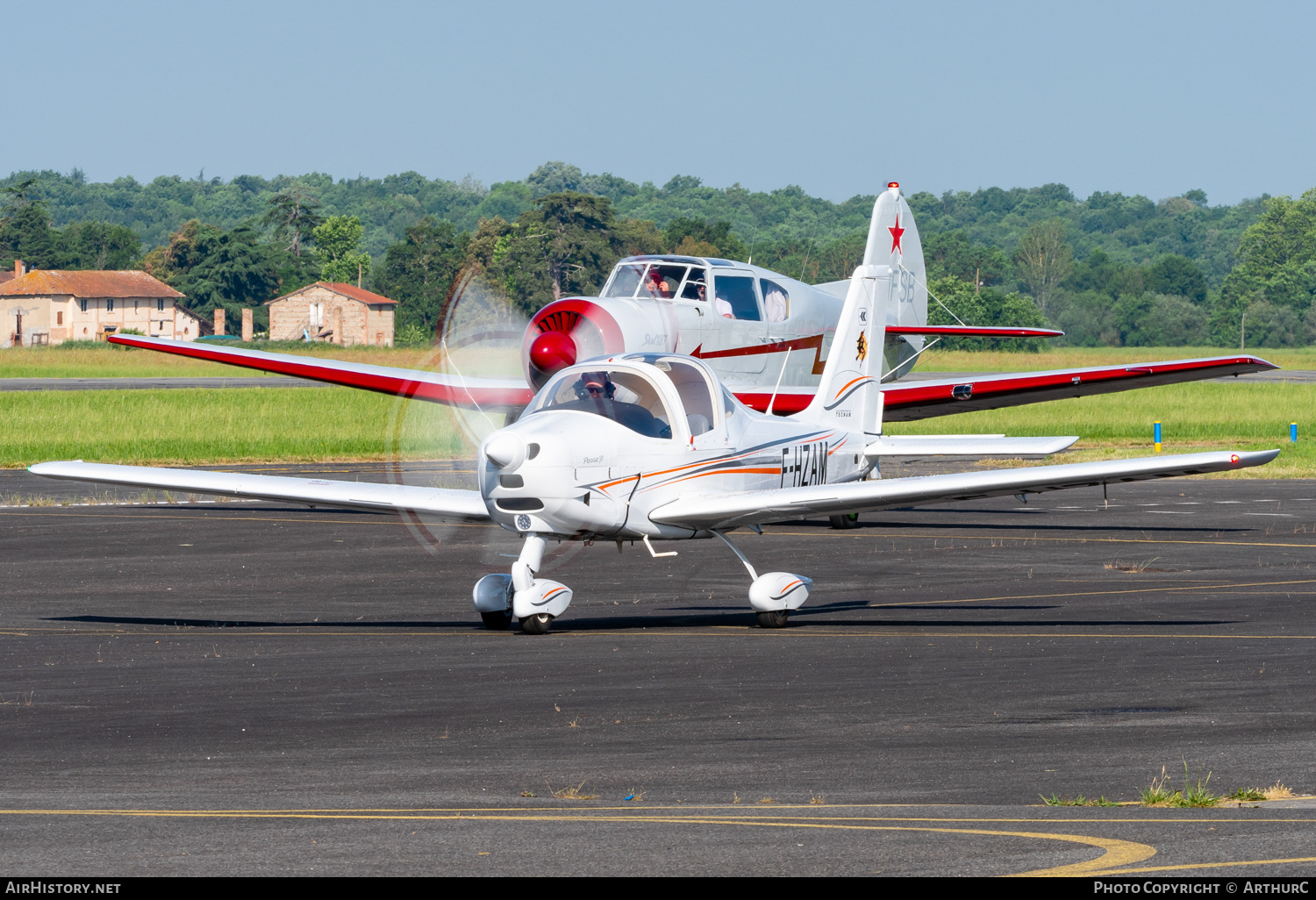 Aircraft Photo of F-HZAM | Tecnam P-2002JF Sierra | AirHistory.net #460969