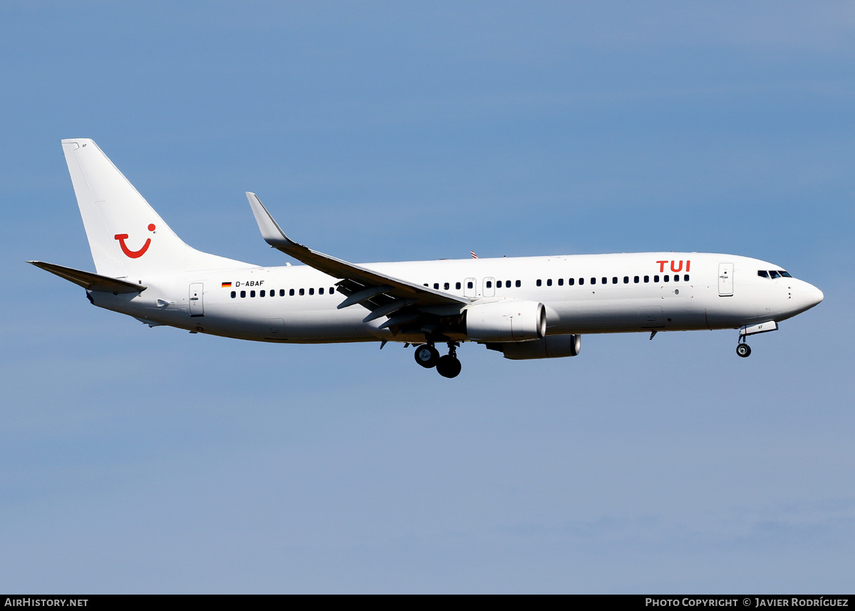 Aircraft Photo of D-ABAF | Boeing 737-86J | TUI | AirHistory.net #460975