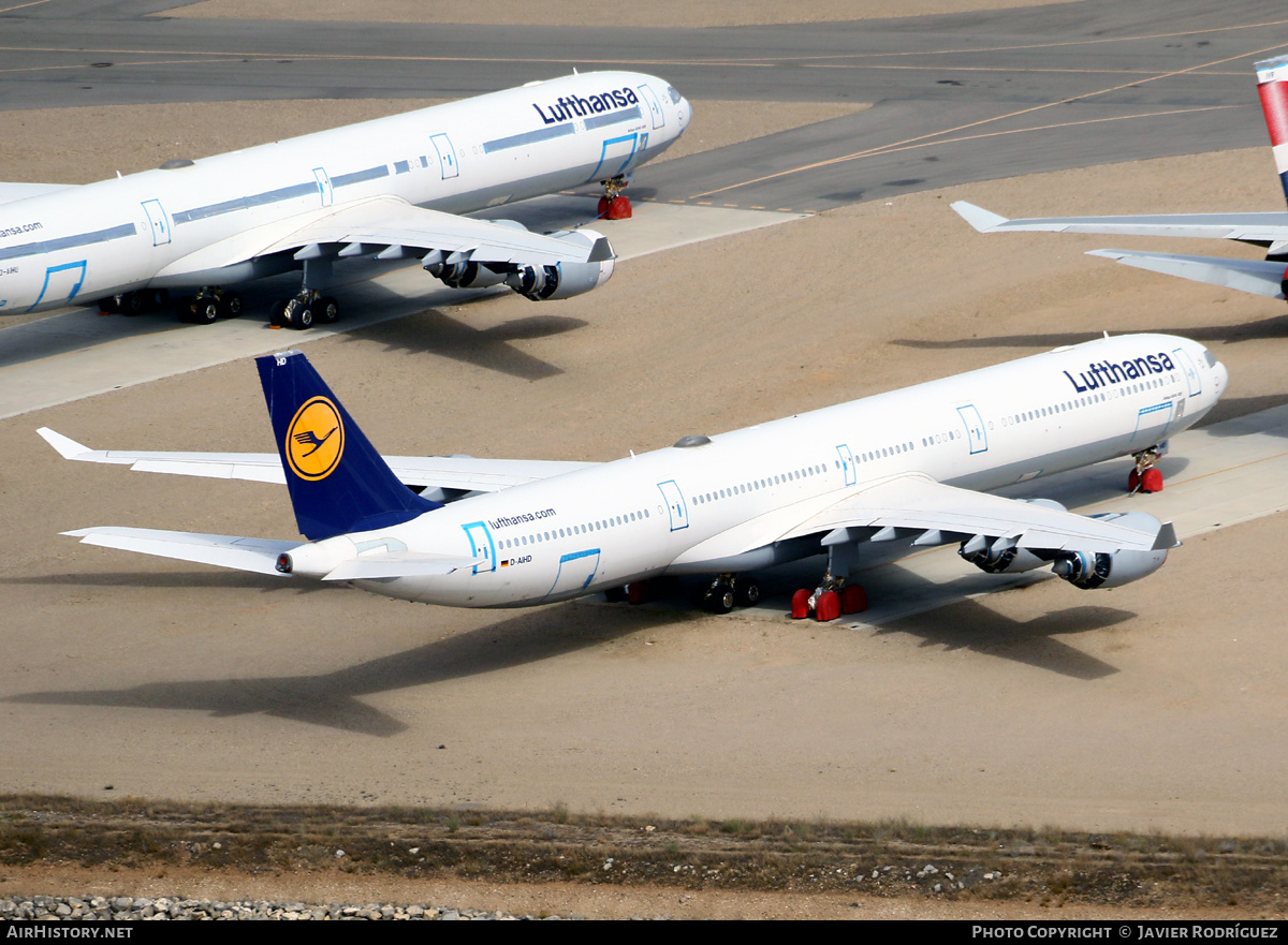 Aircraft Photo of D-AIHD | Airbus A340-642 | Lufthansa | AirHistory.net #460977