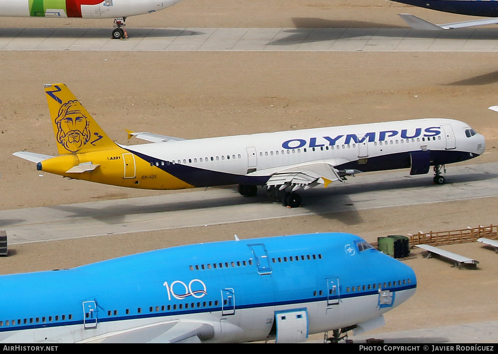 Aircraft Photo of SX-ABY | Airbus A321-231 | Olympus Airways | AirHistory.net #460979