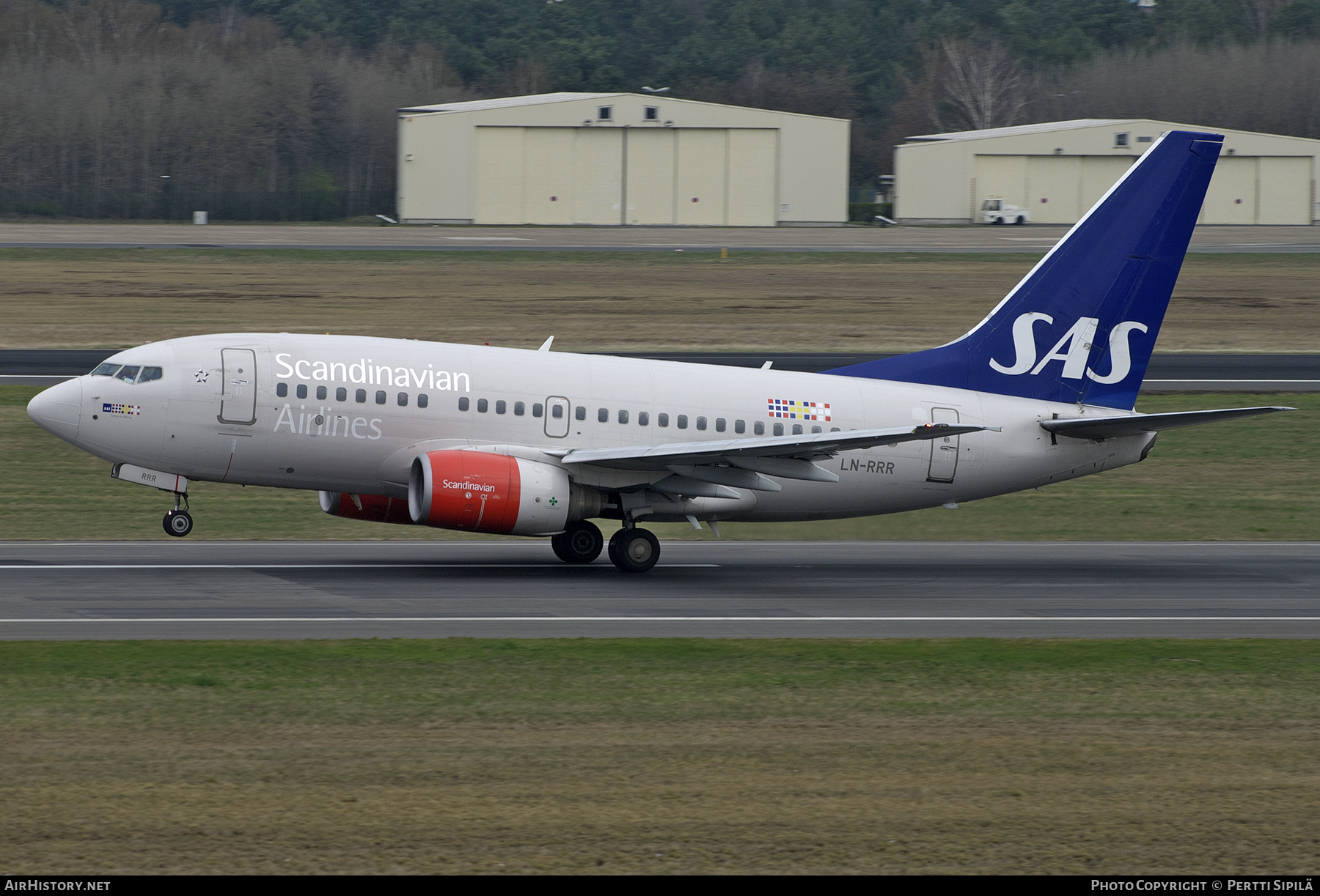 Aircraft Photo of LN-RRR | Boeing 737-683 | Scandinavian Airlines - SAS | AirHistory.net #461008