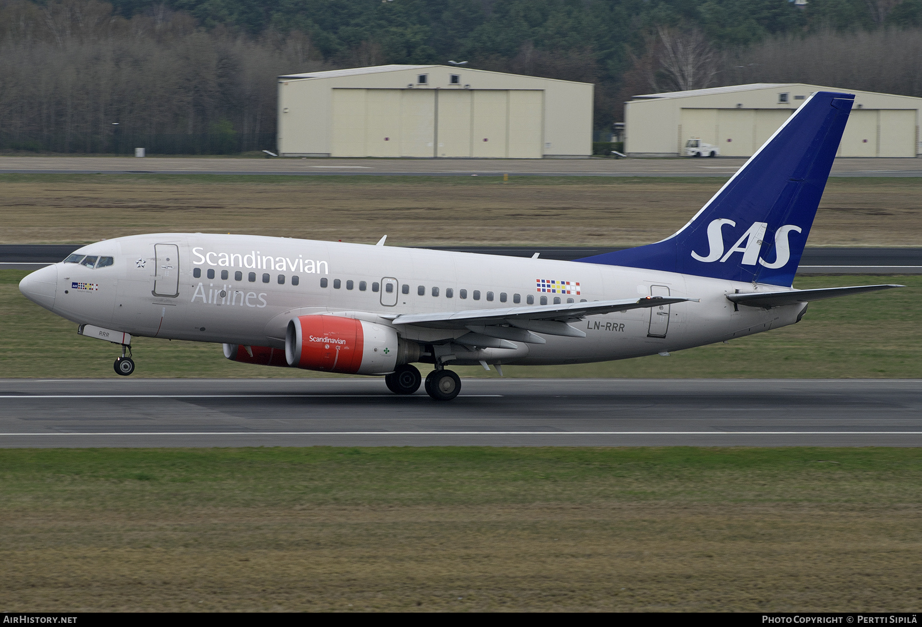 Aircraft Photo of LN-RRR | Boeing 737-683 | Scandinavian Airlines - SAS | AirHistory.net #461008