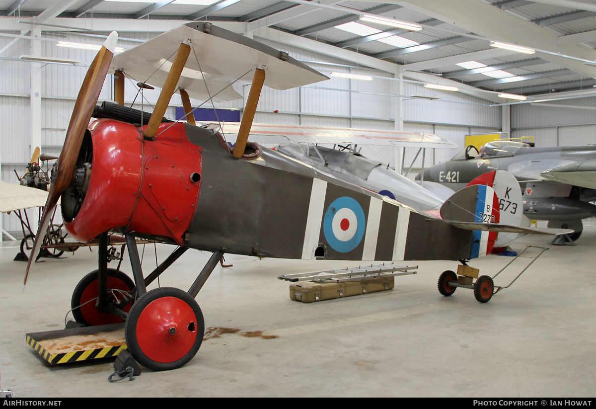 Aircraft Photo of B7270 | Sopwith F-1 Camel Replica | UK - Air Force | AirHistory.net #461009