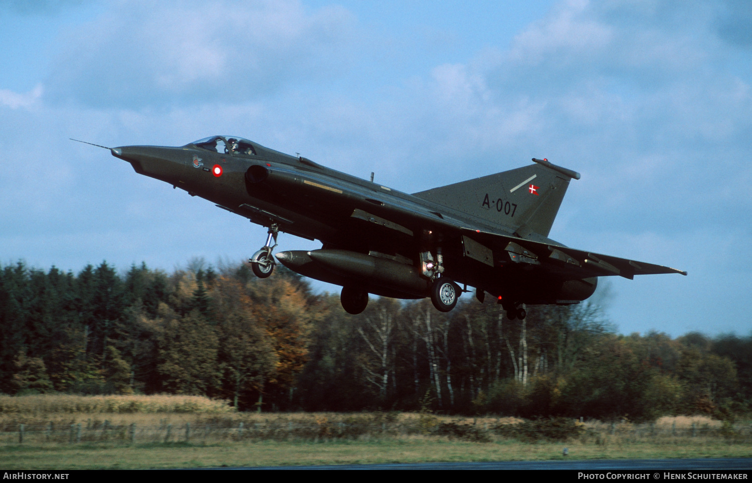 Aircraft Photo of A-007 | Saab F-35 Draken | Denmark - Air Force | AirHistory.net #461020