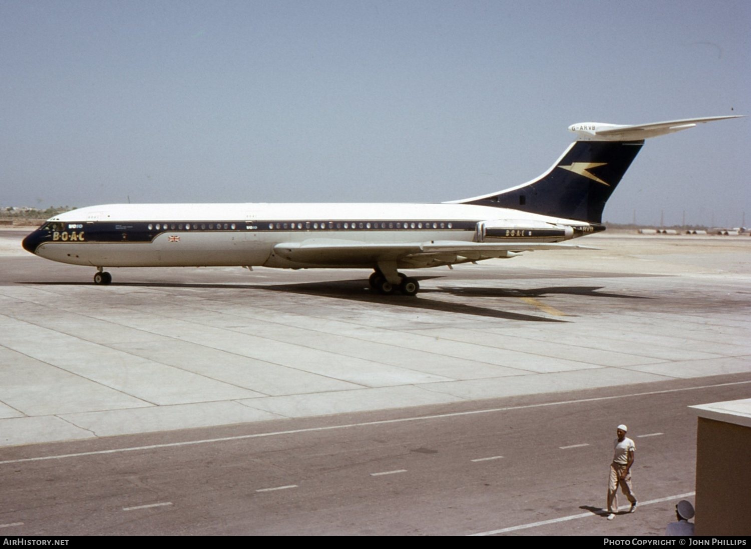 Aircraft Photo of G-ARVB | Vickers VC10 Srs1101 | BOAC - British Overseas Airways Corporation | AirHistory.net #461026