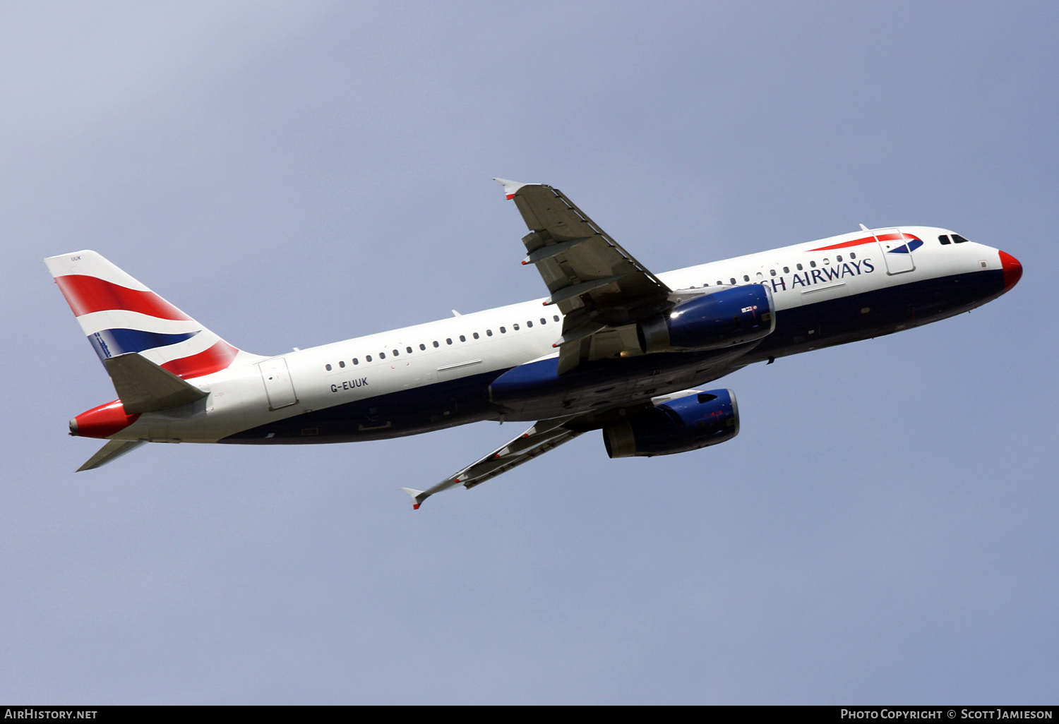 Aircraft Photo of G-EUUK | Airbus A320-232 | British Airways | AirHistory.net #461050