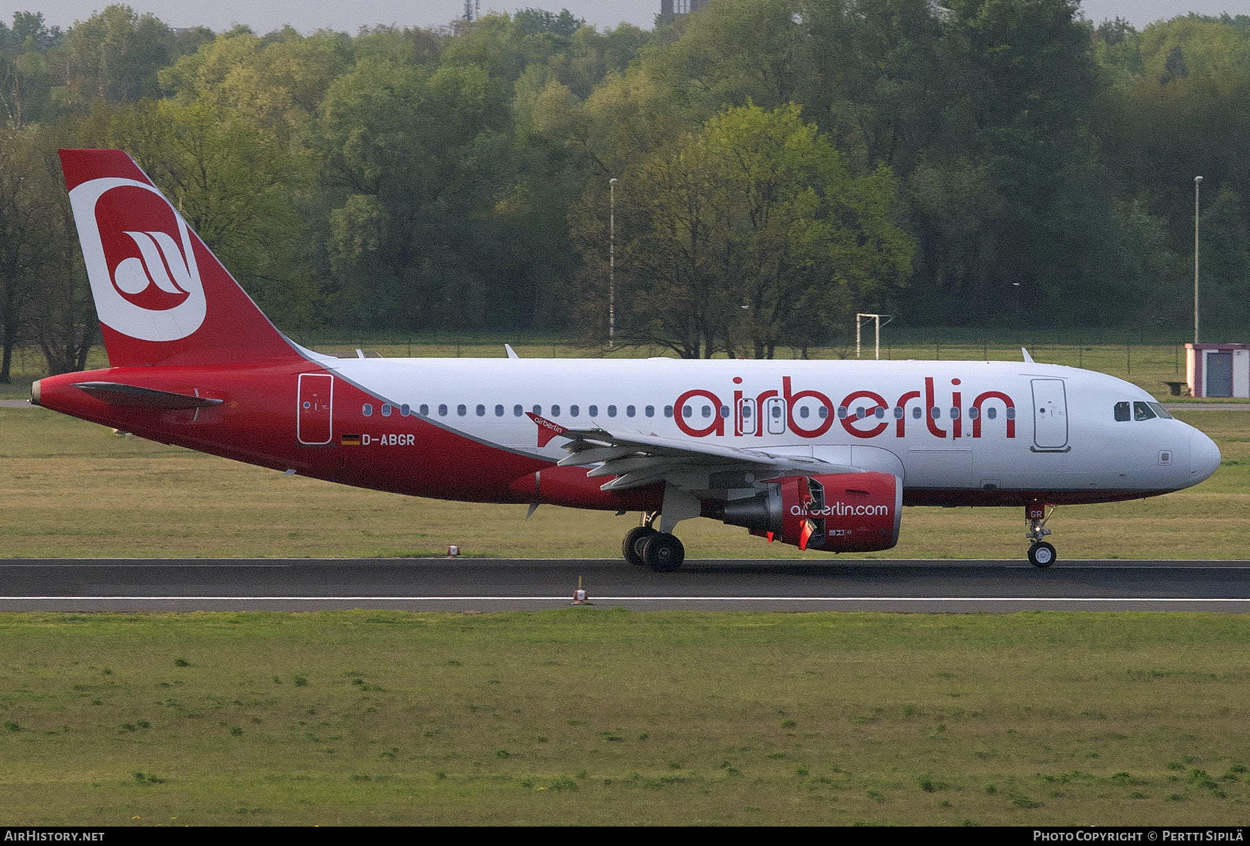 Aircraft Photo of D-ABGR | Airbus A319-112 | Air Berlin | AirHistory.net #461059