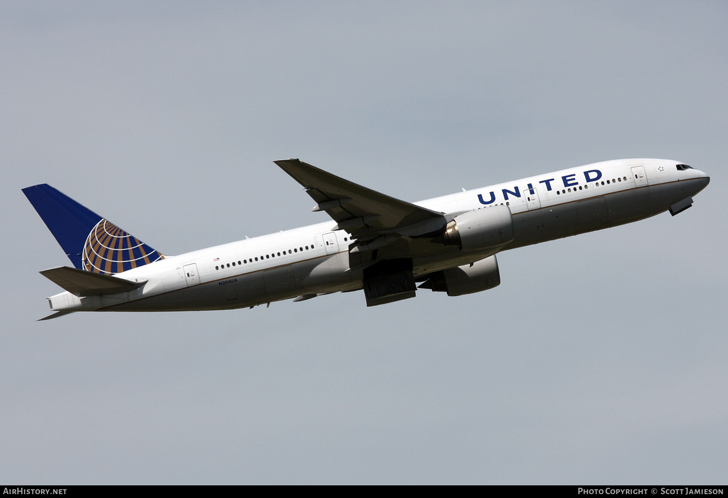Aircraft Photo of N204UA | Boeing 777-222/ER | United Airlines | AirHistory.net #461071