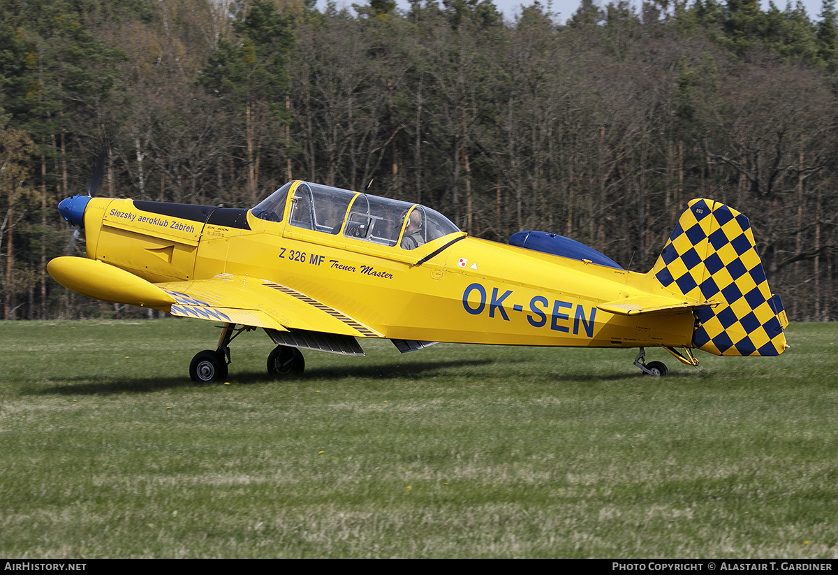 Aircraft Photo of OK-SEN | Zlin Z-326MF Trener Master | Slezský aeroklub Zábřeh | AirHistory.net #461112