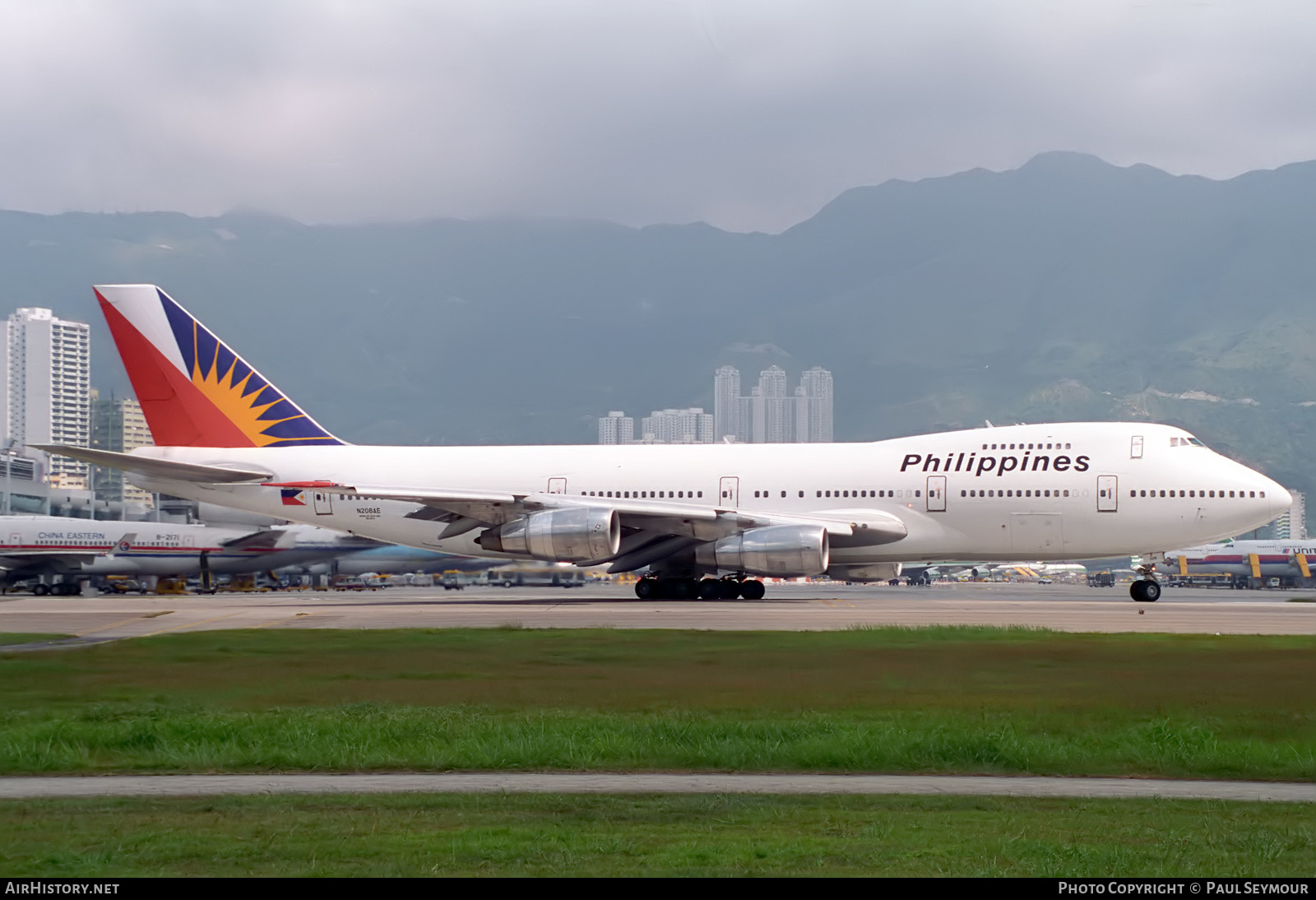 Aircraft Photo of N208AE | Boeing 747-211B | Philippine Airlines | AirHistory.net #461134