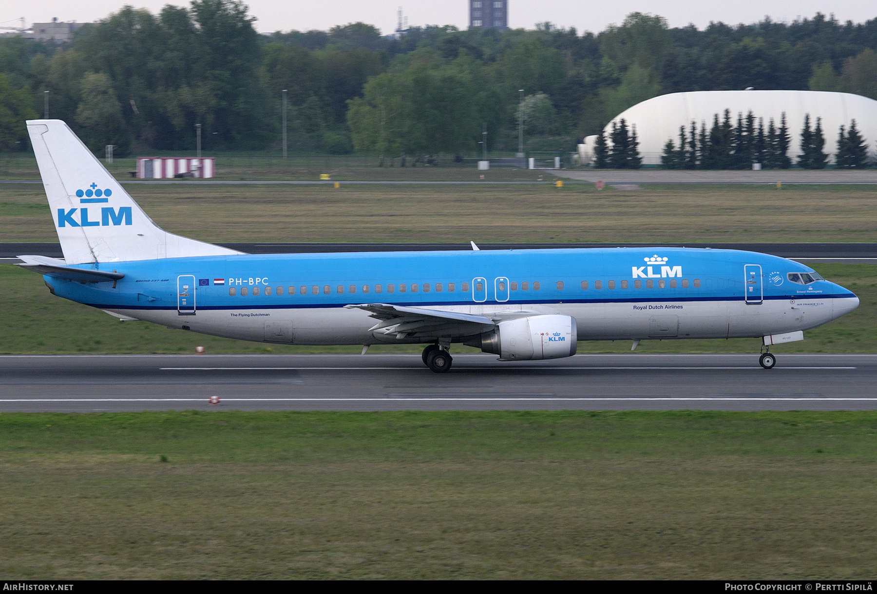 Aircraft Photo of PH-BPC | Boeing 737-4Y0 | KLM - Royal Dutch Airlines | AirHistory.net #461174