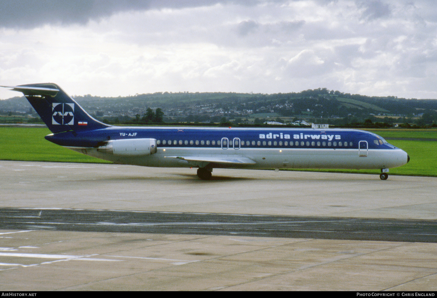 Aircraft Photo of YU-AJF | McDonnell Douglas DC-9-32 | Adria Airways | AirHistory.net #461187