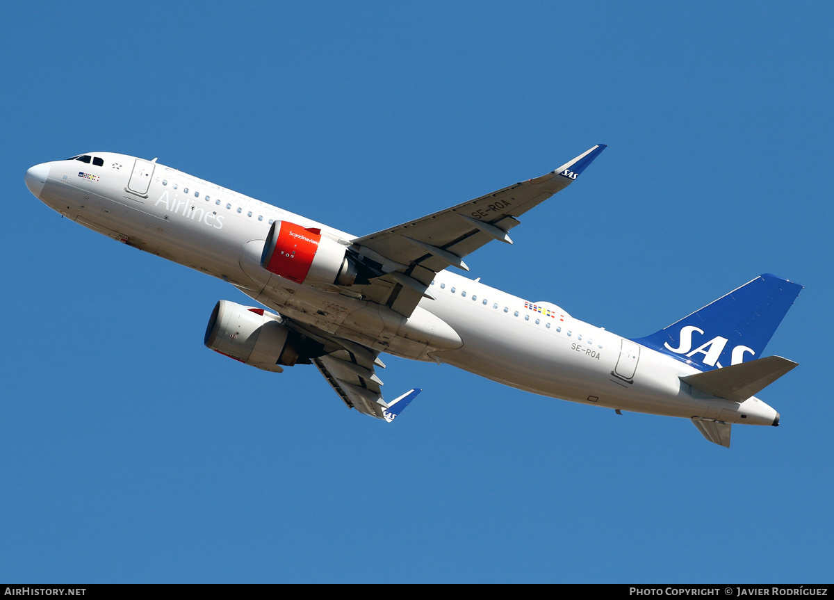Aircraft Photo of SE-ROA | Airbus A320-251N | Scandinavian Airlines - SAS | AirHistory.net #461231