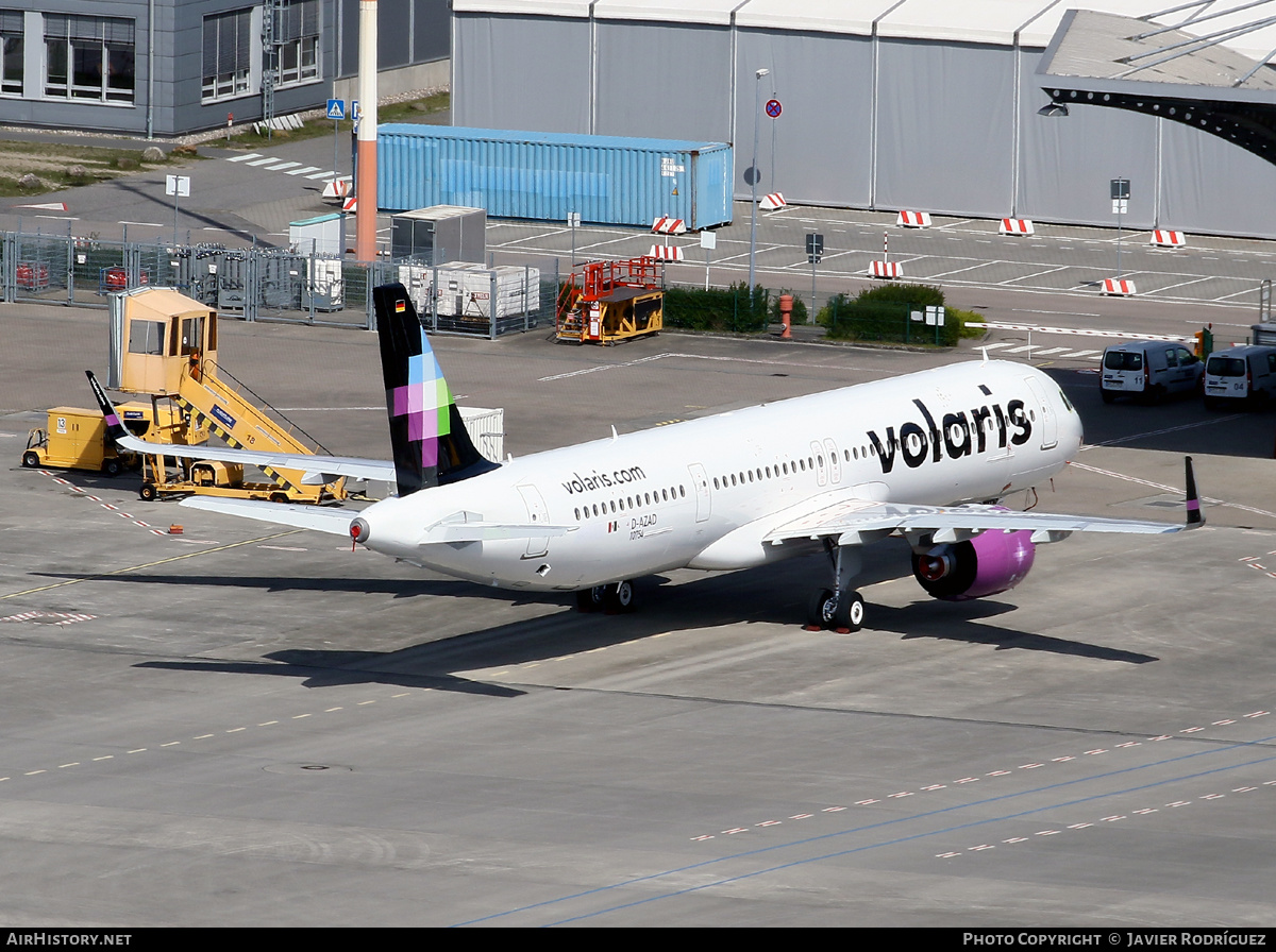 Aircraft Photo of D-AZAD | Airbus A321-271NX | Volaris | AirHistory.net #461234