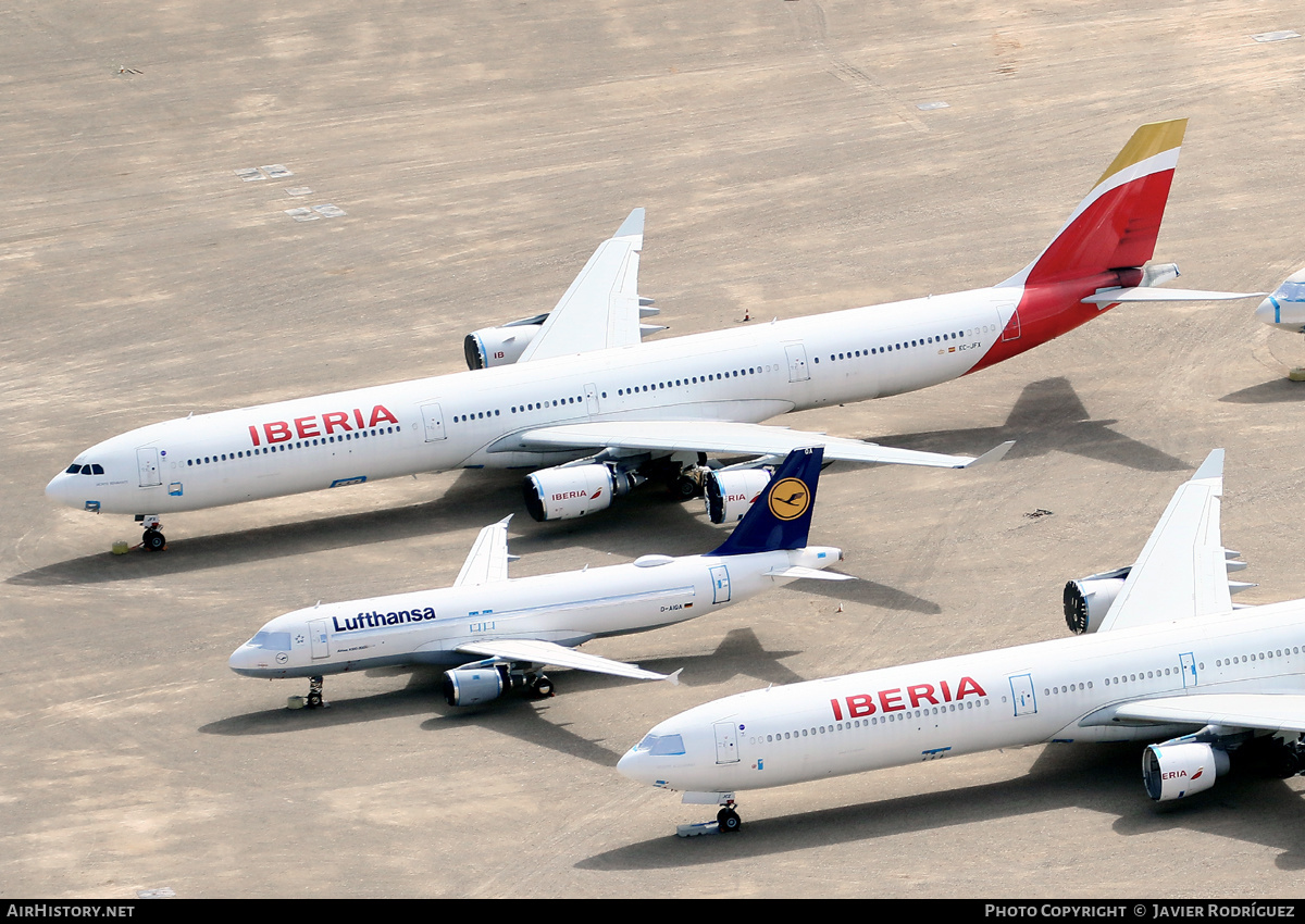 Aircraft Photo of EC-JFX | Airbus A340-642 | Iberia | AirHistory.net #461243