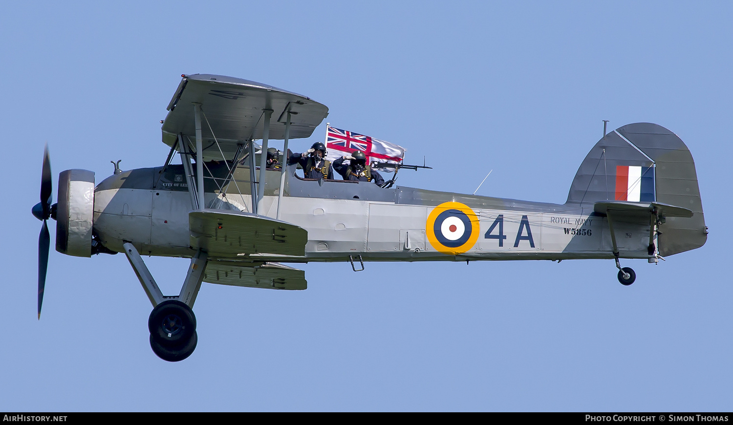 Aircraft Photo of G-BMGC / W5856 | Fairey Swordfish Mk1 | UK - Navy | AirHistory.net #461248
